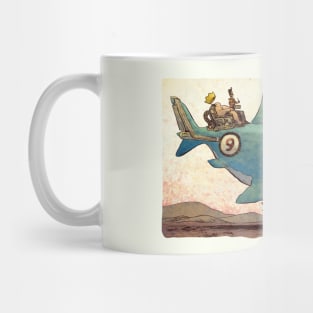 Flying with Sharks. Mug